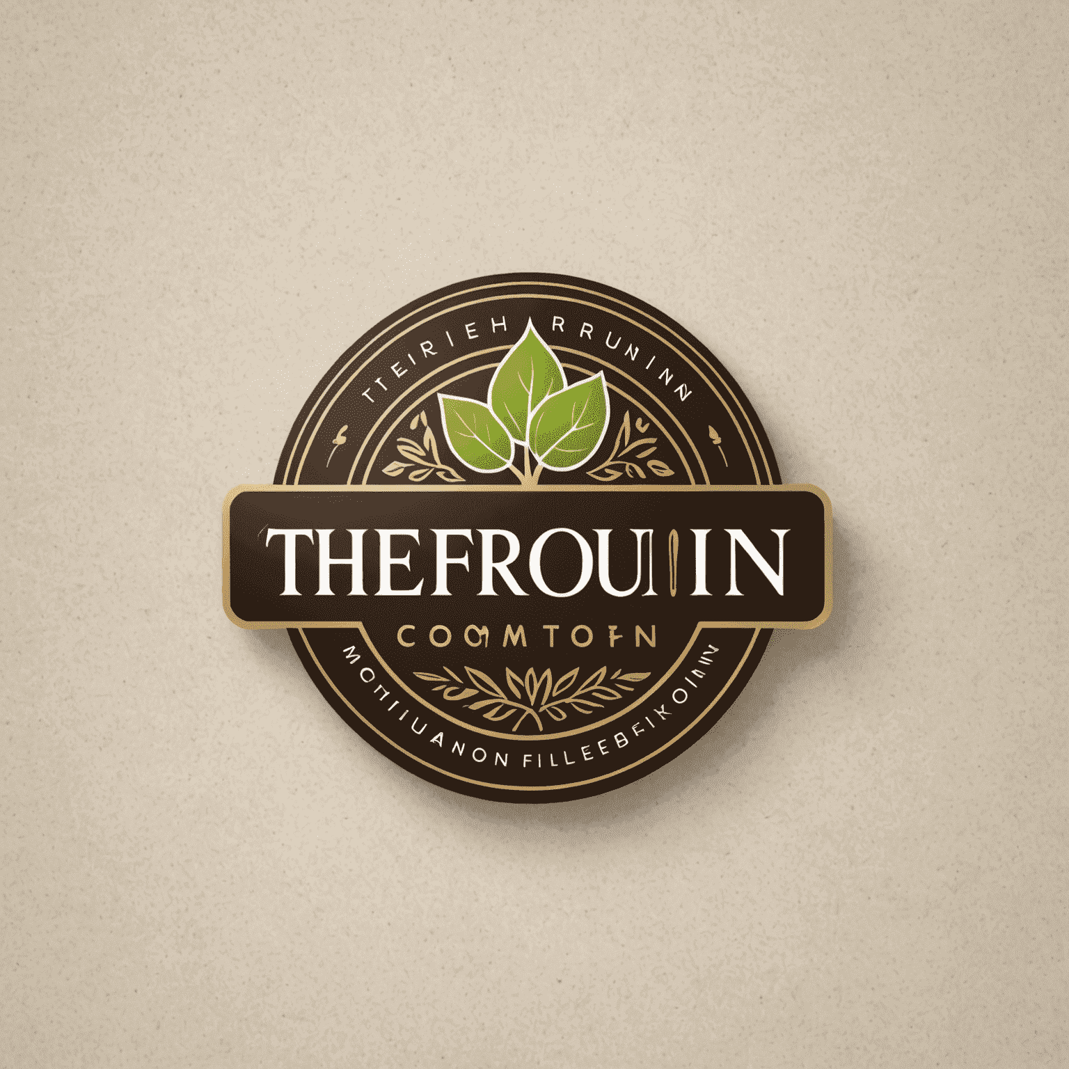 therounin_com Logo - Ein transparentes und inklusives Logo, das Gemeinschaft und Zusammenarbeit symbolisiert